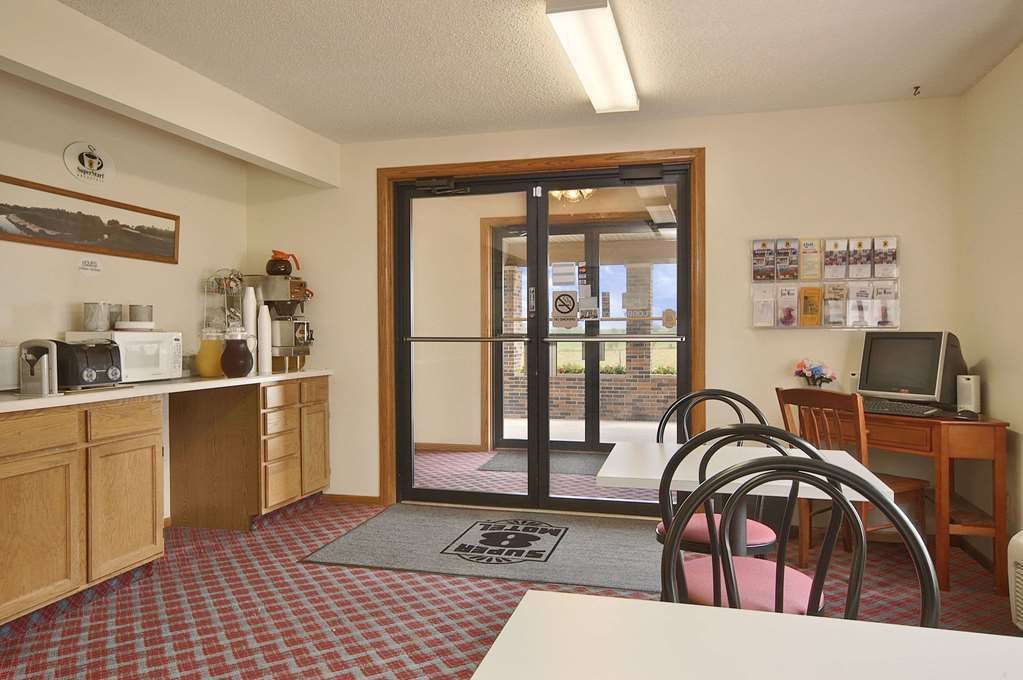 Super 8 Winterset Hotell Restaurang bild